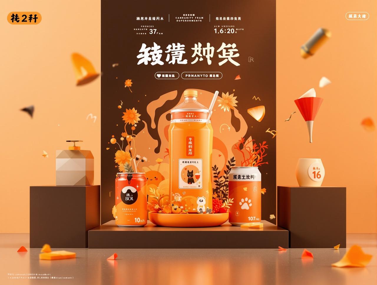 某知名饮料品牌 × 红果免弗漫剧联名 - 红果免弗漫剧合作案例